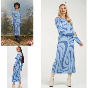 House of Sunny The Blue Moon Dress US 4 (UK 8)